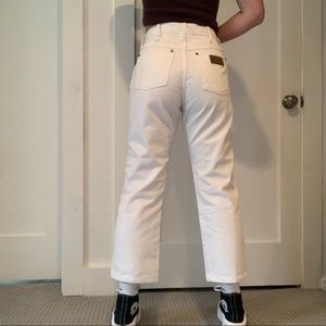 High Waisted Straight Leg Vintage Wranglers